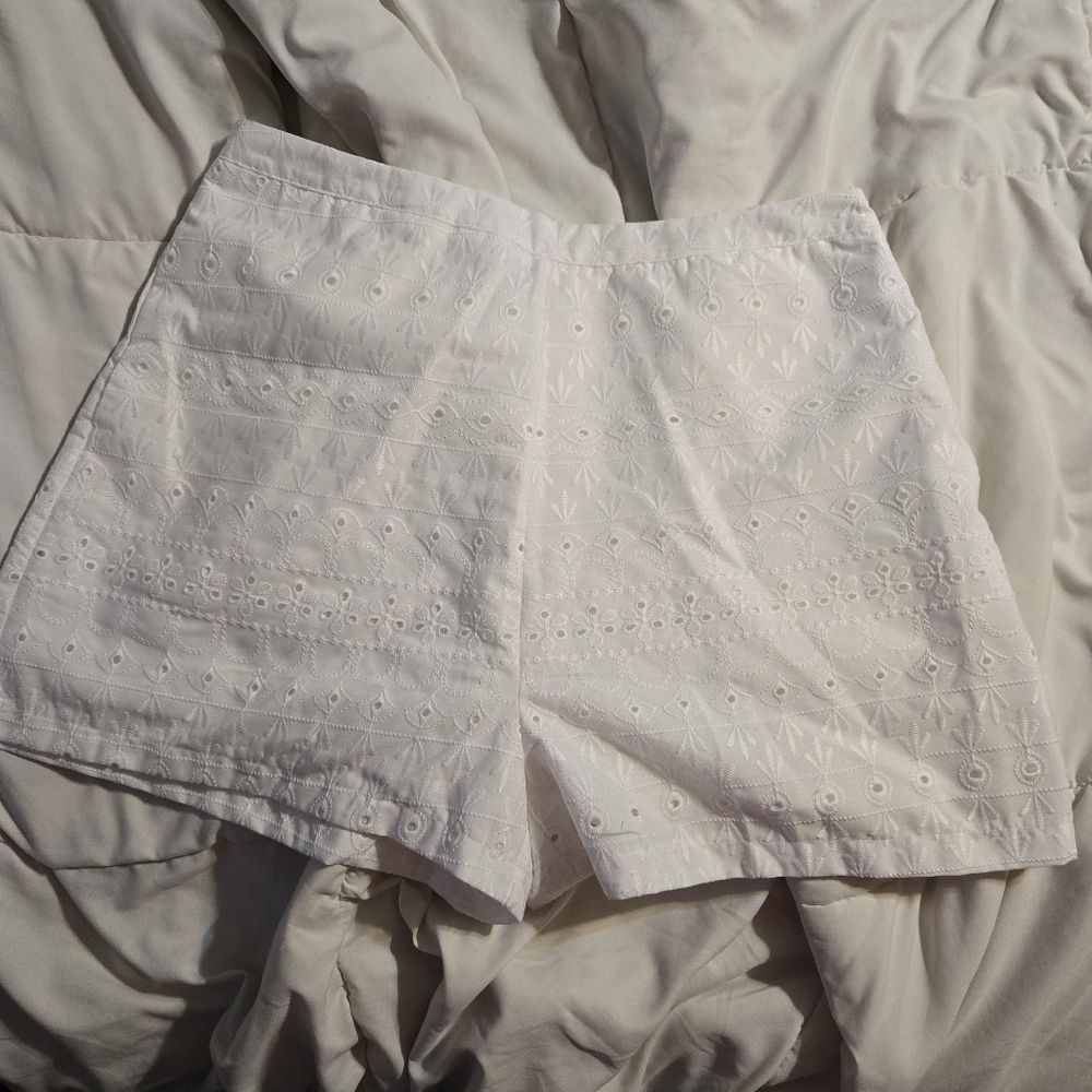White Shorts